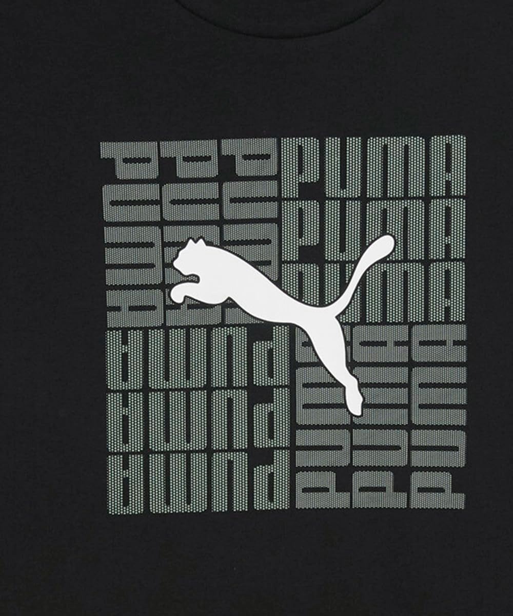 Puma Men's Polyester Solid Regular Fit T-Shirt (527894_Black Large - Image 5